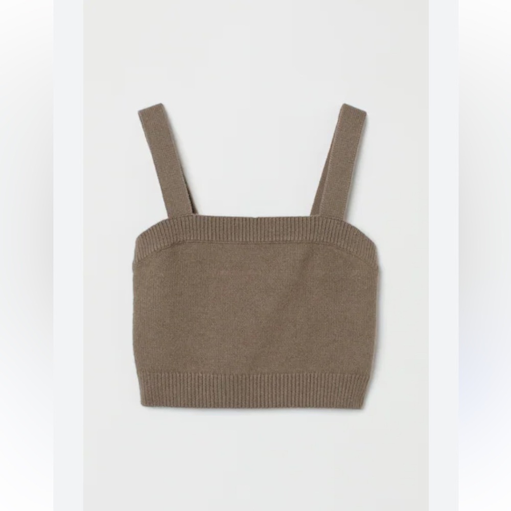 NWT H&M Knit Crop Top